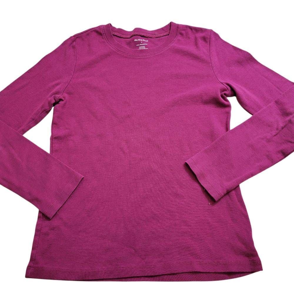 Old Navy solid purple shirt L10/12